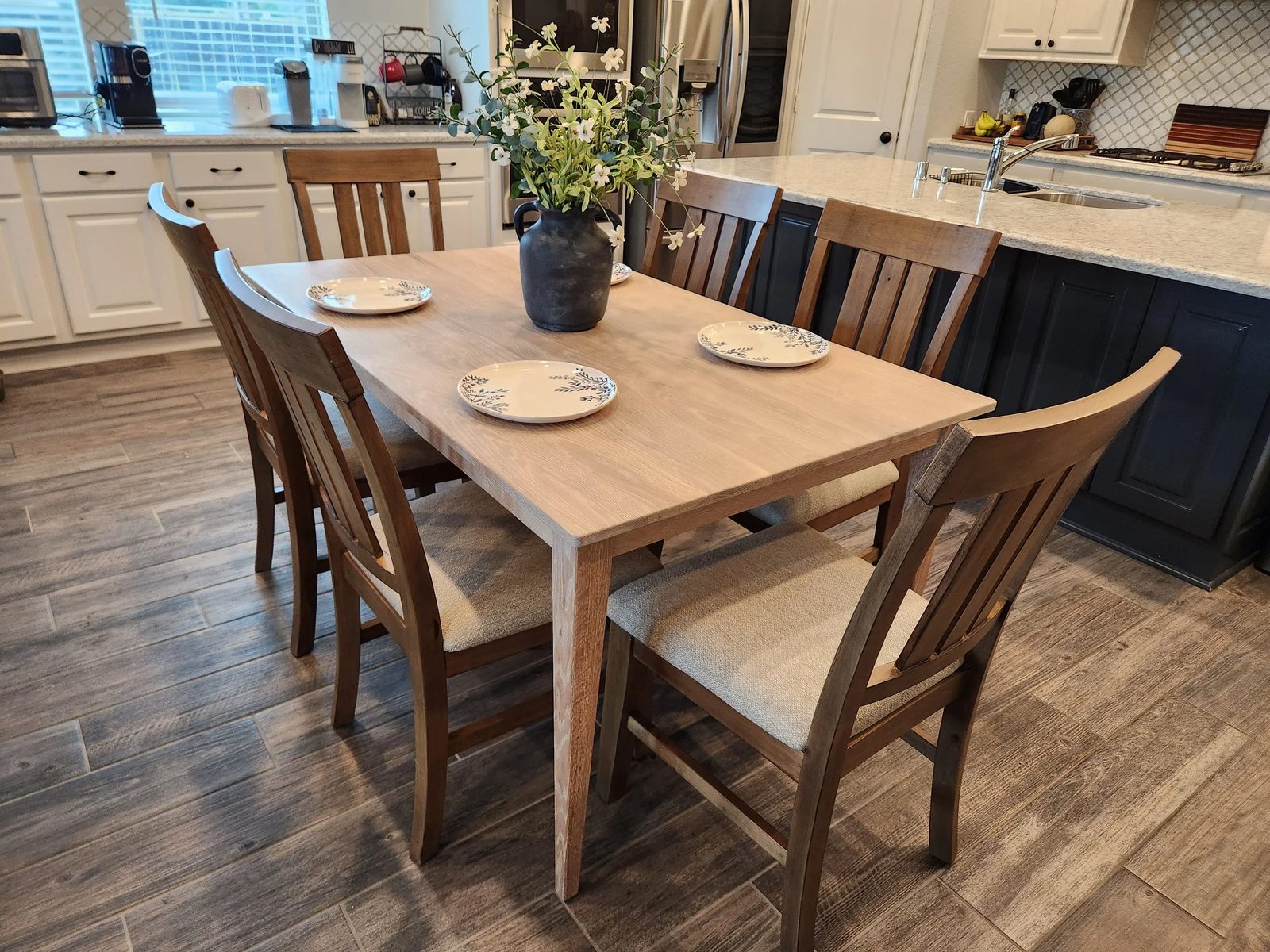 White Oak Dining Table
