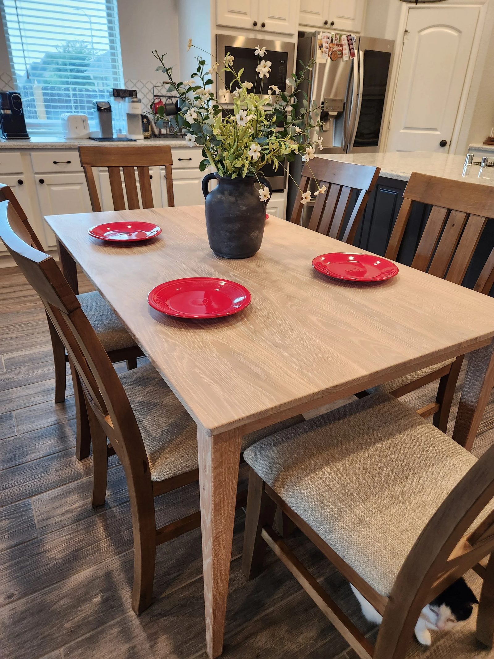 White Oak Dining Table