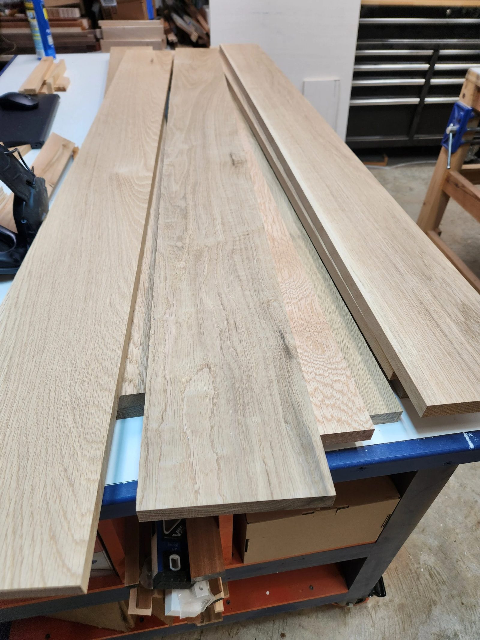 White Oak Dining Table