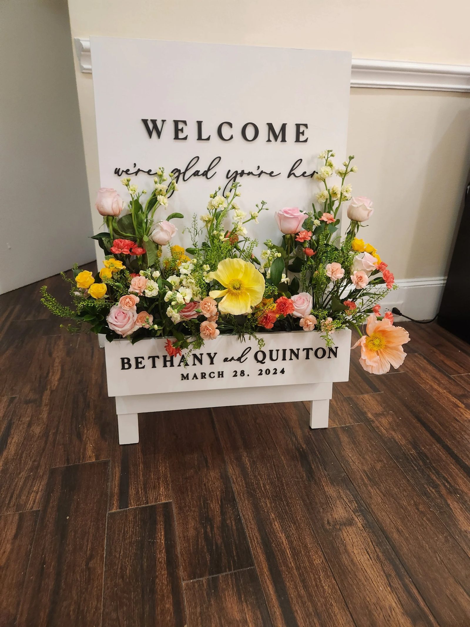 Wedding Welcome Sign