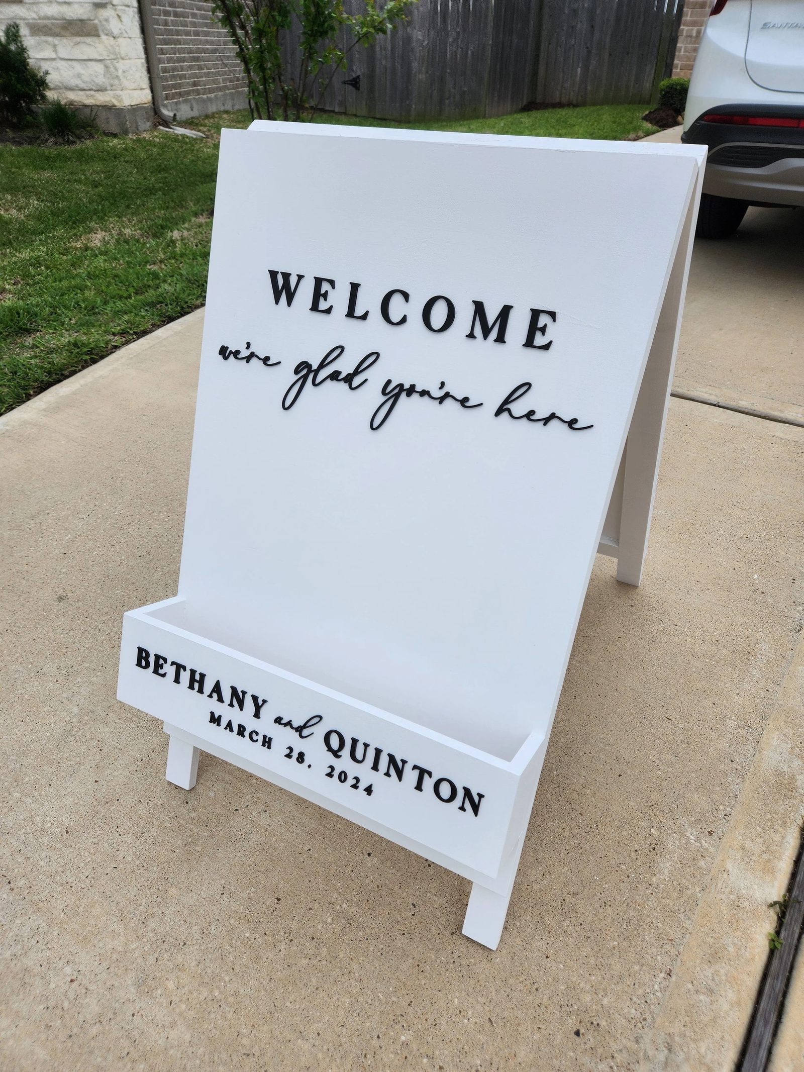 Wedding Welcome Sign